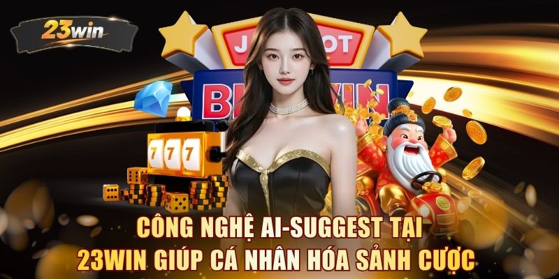 Công nghệ AI-Suggest tại 23WIN giúp cá nhân hóa sảnh cược