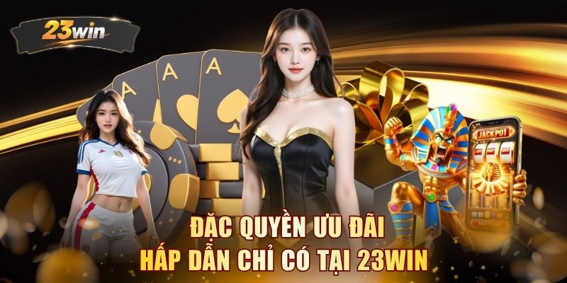 Đặc quyền ưu đãi hấp dẫn chỉ có tại 23WIN